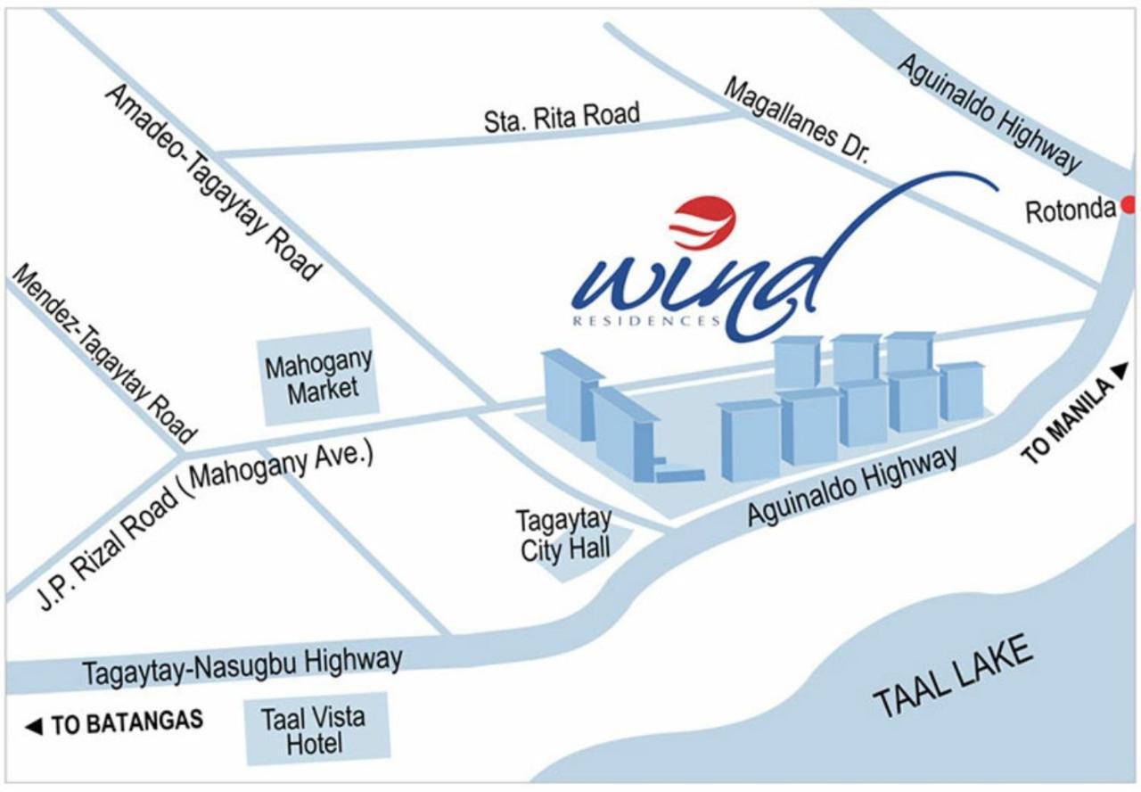 טגאיטאי Lake View Condo At Wind Residences Tagaytay מראה חיצוני תמונה